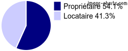 Propriétaires et locataires sur Lavaveix-les-Mines