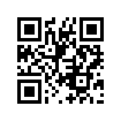 Scannable QR code with contact info